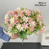 Korean Style Daisy Butterfly Flower Artificial Flowers Dried Flower Bouquet Living Room Window Wedding Greenhouse Decoration