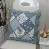 Flower-shaped Cushion Throw Pillows Cotton Fabric Pillows with Cores Cushions Cute Pillows Lumbar Pillows Sofa Pillow Set Square