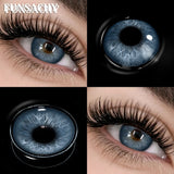 New Contact Lenses Natural Brown Eye Makeup Contacts Grey Color Lens Korean Softlens Yearly Cosmetics for Women
