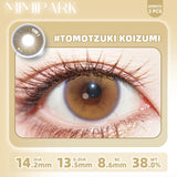 2pcs Half-Yearly Colored Contacts Big Diameter High Moisture Soft Lenses for Women Wedding Party Gift