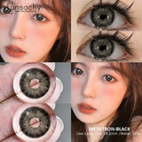 2pcs Colored Contact Lenses for Eyes Cosmetic Blue Lenses Gray Lenses Green Eye Natural Lenses Fashion Lenses Beauty