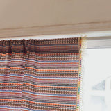 Cotton Linen Curtains for Living Room with Tassel Rod Pocket Hook Top Kitchen Curtains Bohemian Home Decor