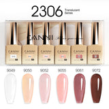 Nail Gel Polish Jelly Pink Nude Collection Cat Eye Gel French Gel Soak Off UV LED Semi Permanent Gel Nail 9ml