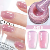 10ml Purple Red Series Gel Nail Polish Winter Dark Purple Nail Art Varnish Semi Permanent Soak Off UV LED Gel