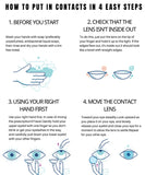 Myopia Contact Lenses for Eyes Color Prescription Korean Pupils Parkas Makeup Accessories 2pcs Beauty Contact Lenses Yearly Lens