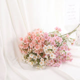 Soft Glue Feel Small and Fresh All Over Star Imitation Flower Artificial Flowers Plastic Flower Home Decoration Wedding