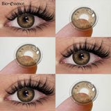 2pcs Natural Color Contact Lenses for Eyes Brown Lenses Colorcon Korean Lenses Yearly Beauty Brown Eye Contacts Lens