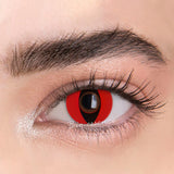 1 Pair Halloween Cosplay Contact Lenses Yellow Cat Eyes Black Lenses Cosplay White Lenses Purple Anime Lenses