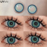 Color Contact Lenses for Eyes Korean Lens Natural Lenses Brown Lenses Blue Eye Contact Brown Big Eyes  Color Lens Eye