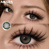 Natural Color Contact Lenses for Eyes Gray Beautiful Pupils Blue SoftLenses Beautiful Pupil Yearly Makeup Green Eye Lenses