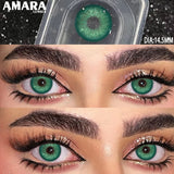 Norway Blue Contact Lenses Color Contacts for Eyes Brown Eye Lenses Gray Lenses Yearly Cosmetic Makeup Eye Contacts Yearly