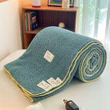 Warm Blankets for Winter Velvet Bed Blankets Double Side Fleece Queen King Blanket Throws Bed Cover Luxury Bedspread On the Bed