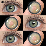 1 Pair Color Contact Lenses Makeup Blue Pupils Natural Brown Lenses High Quality Green Color Eye Lens Cosmetic Colorcon