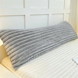 New 1PCS Rabbit plush pillowcase milk plush long pillowcase extended strip flannel pillowcase does not contain pillow core