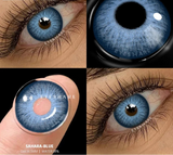 1Pair Color Contact Lenses for Eyes Cosmetics Blue Contact Lenses Brown Natural Contact Lens Gray Pupils Green Contacts