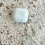 Cartoon Cute Light Blue Dolphin Soft Silicone Headphone Protection Case For AirPods Pro 2 Air Pods 1 2 3 4 Cover With Pendant