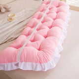 1pcs Princess Style Dormitory Back Cushion Universal Anti Collision Bedside Decoration Backrest Soft Tatami Headboard Cushions
