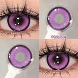 2PCS Halloween Myopia Contact Lenses Cosplay Colored Contact Lenses Prescription Lens Natural Pupils Eye Color Lenses