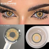 1 Pair Colorful Contact Lenses for Eyes Grey Contact Lenses High Quality Natural Brown Contact Lenses Blue Eye Lens