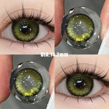 2PCS New Blue Colored Contact Lenses Gray Change the Color the High Quality Beauty Pupil Makeup Eyes Lens