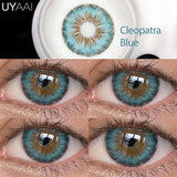 Series Color Contact Lenses Natual Brown Color Lens Beauty Blue Eyes Contact Makeup Green Pupils Gray Lens