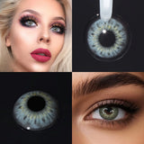 Color Contact Lenses Half Year Use Lens With Diopter 1 Pair Small Pupil Colored Contacts