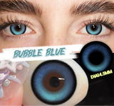 1 Pair Colored Contact Lenses with Prescription Natural Look Myopia Lenses 0~-6.00 Green Lenses Brown Contact Lenses