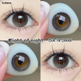 2PCS Tutlens  Mixed Color Cosmetic Contact Lenses, Half Year Wear, 0-800 Power Soft Lenses New Store Sale, 18+ Only