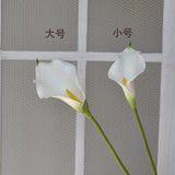5pcs Large Calla Lily Artificial Flowers Wedding Decor Bridal Bouquet  Fake Flowers Realistic Callas Home Decoration Accessories