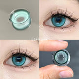 2Pcs Best Selling Color Contact Lenses Nature Green Series Soft Lens EyeBeauty Pupil