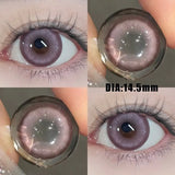 2Pcs Natural Color Contact Lenses for Eye with Myopia Power High Quality Eyes Contacts Lens Beautiful Pupil