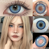 1 Pair Color Contact Lenses for Eyes Cosmetic High Quality Blue Lenses Green Contact Fashion Cosmetic Eye Contacts