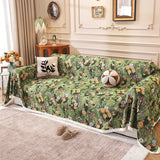 Rural Fully Covered Tassel Sofa Towel Four Seasonal Universal Sofa Cushions Cover Towel Three Person Couch Cover Cloths
