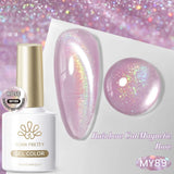 10ml Cat Magnetic Gel Sparkling Ultra Gold Glitter Soak Off UV LED Gel Nail Art Varnish Manicure Valentine's Day