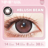 2pcs Half-Year Colored Contacts  Lenses for Daily Wear Cosplay Brown Grey Blue