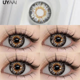 Color Contact Beauty Green Contact Lenses for Eyes Natural Lenses Blue Contacts for Women Eyes Makeup Gray/Brown Fashion