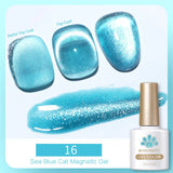 10ml Winter Water Light Cat Magnetic Gel Nail Polish Nail Supplies Vernis Semi Permanent Gel Christmas Xmas Gel