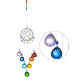 Hanging Crystal Lighting Ball Pendant DIY Tree Of Life  Sun Catcher  Prism for Outdoor Home