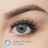 New Colored Contact Lenses 1 Pair Green Iris Natural Pupil Color Circle  Annual Siri Urban Angeles Series Make Up Beauty