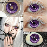 New Vampire Red Lens for Eyes Halloween Colored Contact Lenses Demon Cosplay Wihite Softlens Anime Party Makeup Lenses