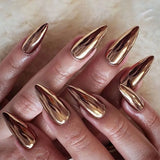 24Pcs Black Y2k Fake Nails with Diamond Halloween Long Almond False Nail Butterfly Design Wearable Oval Press on Nails Tips