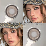 2pcs Hot Sale Natural Color Contact Lenses for Eyes Myopia 0~-8.00 Degree Korean Lenses Beauty Grey Eye Contacts Lens