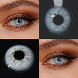 Unspoken Power Colored Contact Lenses with Prescription 14.2mm 6 Months Natural Eye Beauty Makeup Soft Lens