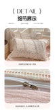 Print Floral Bedding Set Double Layer Yarn Four Pieces Set Soft Comfortable Duvet Cover Bed Sheet With Pillowcases Home Textiles
