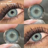 1 Pair Natural Blue Lenses Yearly Use Contact Lens Beauty Color Contact Lenses For Eyes Brown Contacts Gray Pupils Lens