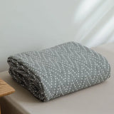 Cotton Blanket 3 Layer Gauze Summer Thin Quilt Winter Sheet Plaid Bedspread for Single Double Queen King Sofa Throw Bed Cover