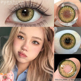 1 Pair Color Contact Lenses for Eyes Cosmetic High Quality Blue Lenses Green Contact Fashion Cosmetic Eye Contacts