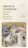 Princess Summer Quilt Washed Cotton Air Conditioner Student Dormi Thin Quilt With Lace Skin-friendly Soft Blanket Home Textiles