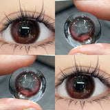 2PCS New Product Color Contacts Lenses Fashion Soft  Lenses Beauty Pupil Makeup