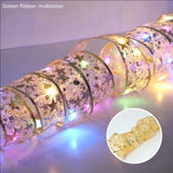 Blue Artificial Flowers Christmas Tree Decoration Glitter Star Light Berries Snowflakes Bow for Home Decor New Year Ornaments